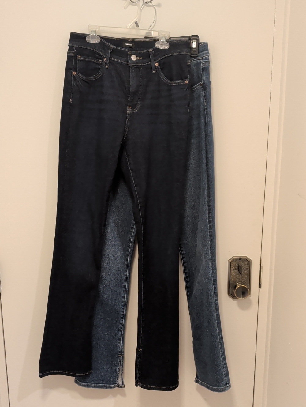 Express Women's Set Of Two Mid-Rise Skyscraper Jeans 10R
